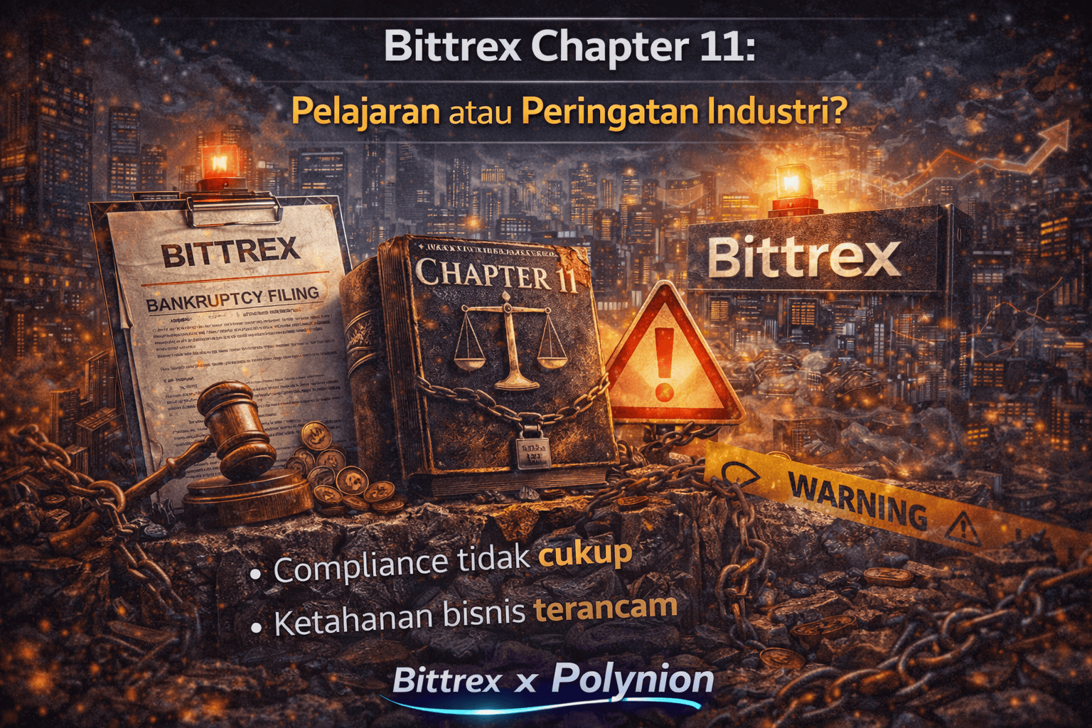 Bittrex Chapter 11: Pelajaran atau Peringatan Industri?