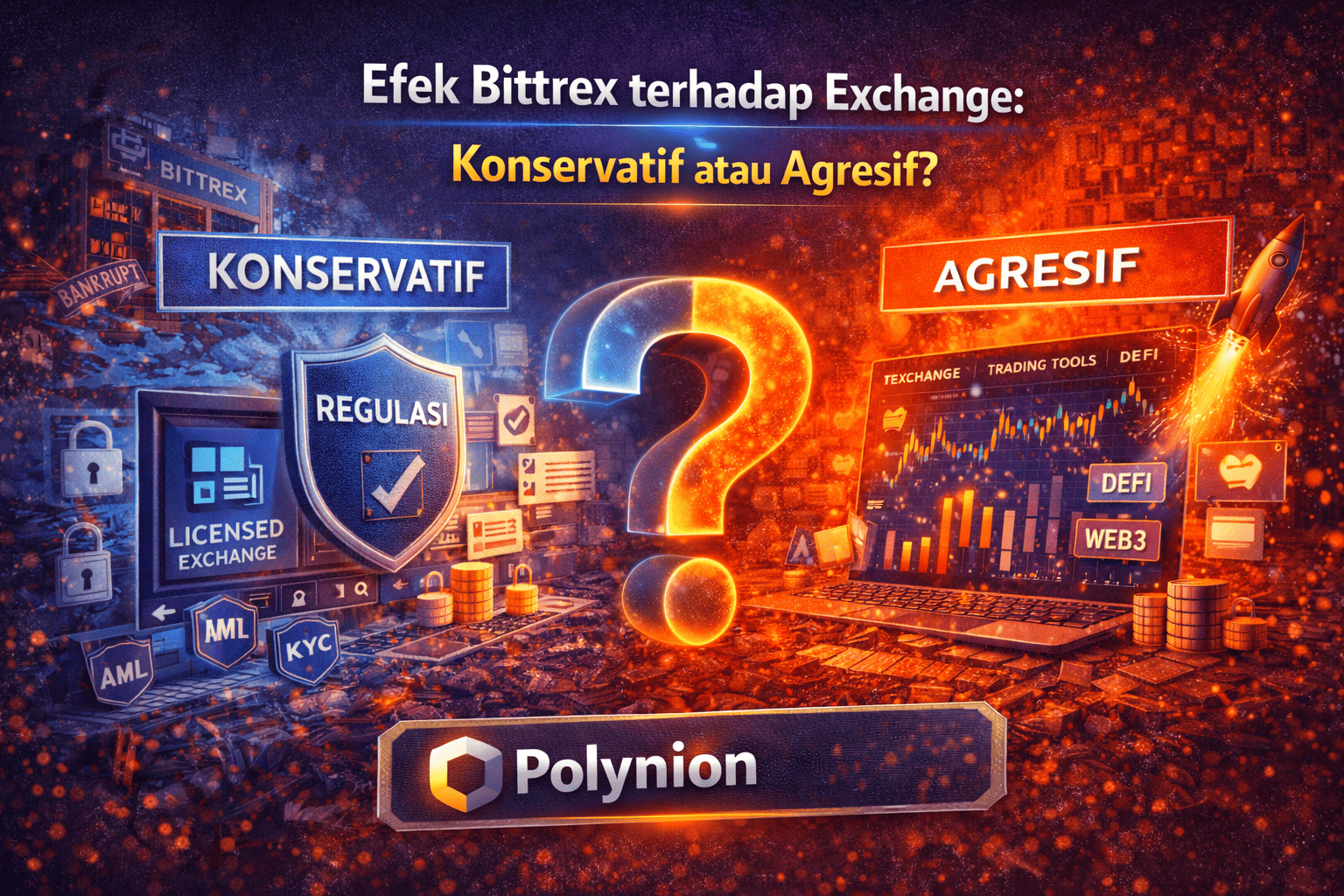Efek Bittrex terhadap Exchange: Konservatif atau Agresif?
