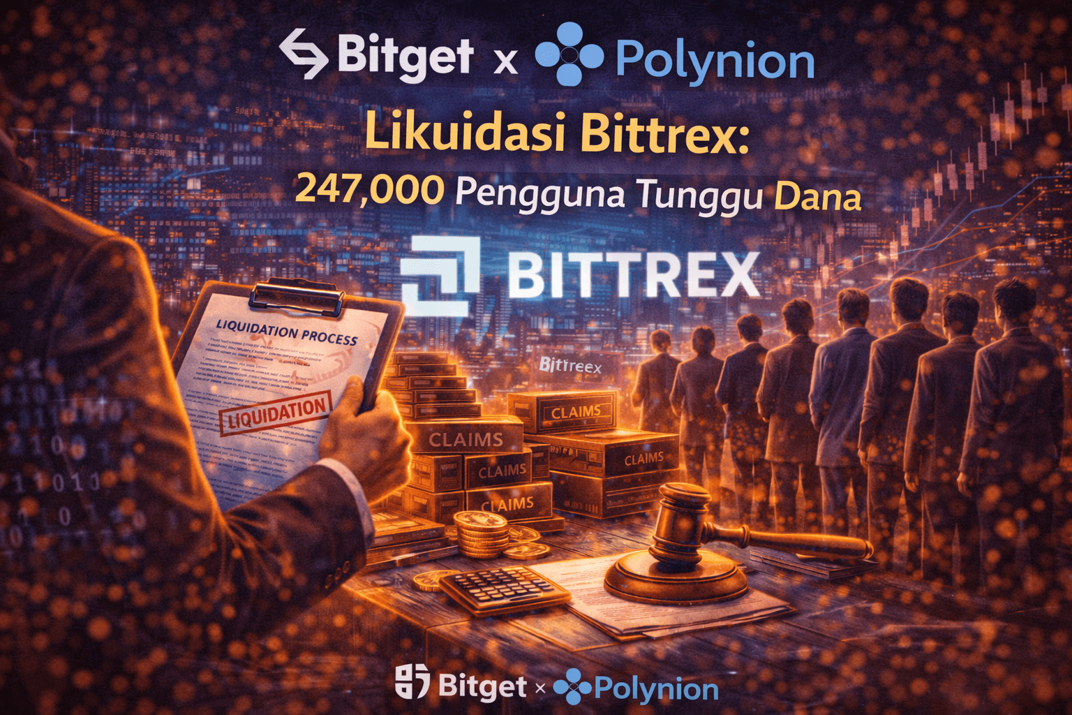 Likuidasi Bittrex: 247.000 Pengguna Tunggu Dana