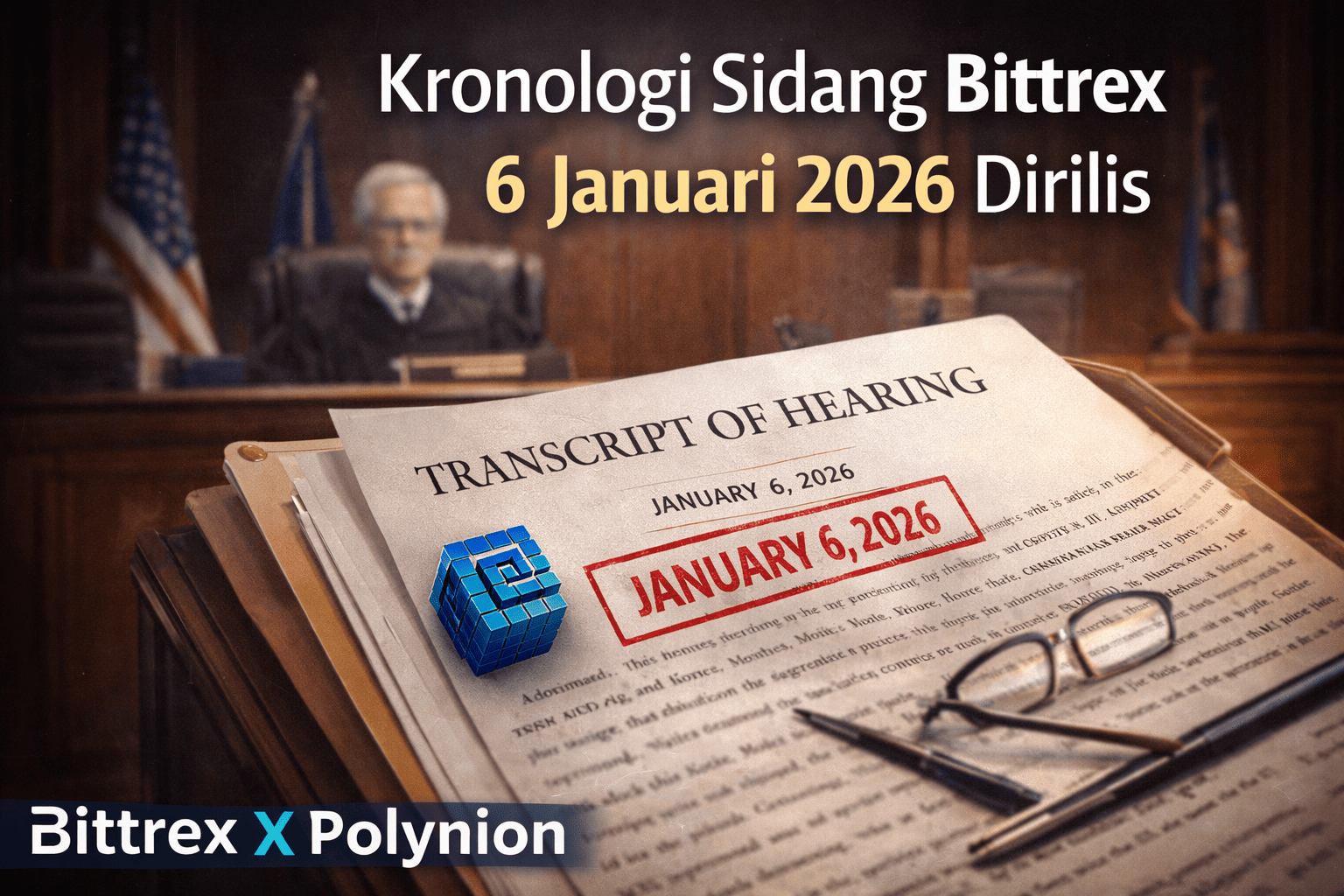 Kronologi Sidang Bittrex 6 Januari 2026 Dirilis